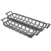 Cheung's Otis Set of 2 Square Woven Themed Metal Tray - 3 of 4