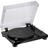 Audio Technica AT-LPW50PB Fully Manual Belt-Drive Turntable | Speed Sensor Motor System with Anti-Skate Control - Black - 2 of 4