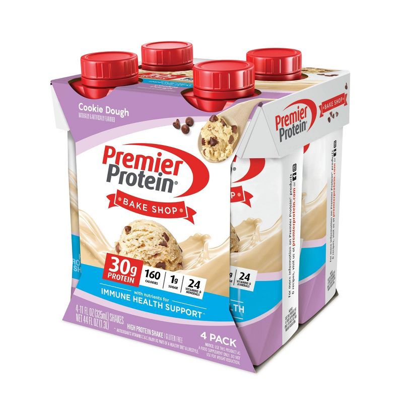 Premier Protein 30g Protein Shake - Cookie Dough - 44 fl oz/4pk, 2 of 4