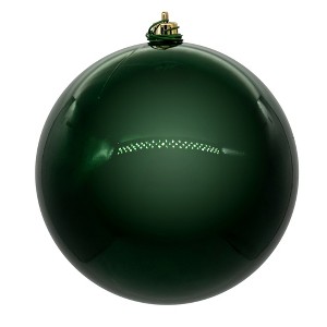 Vickerman Midnight Green Ball Ornament - 1 of 2