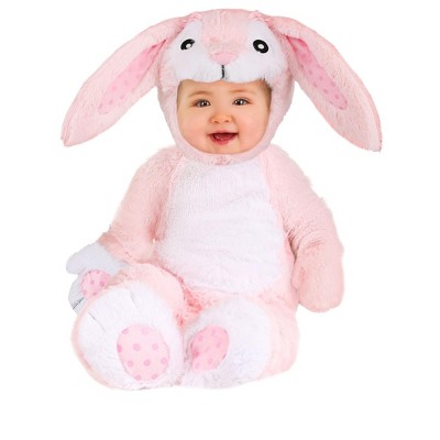 HalloweenCostumes.com Fluffy Pink Bunny Costume for Babies