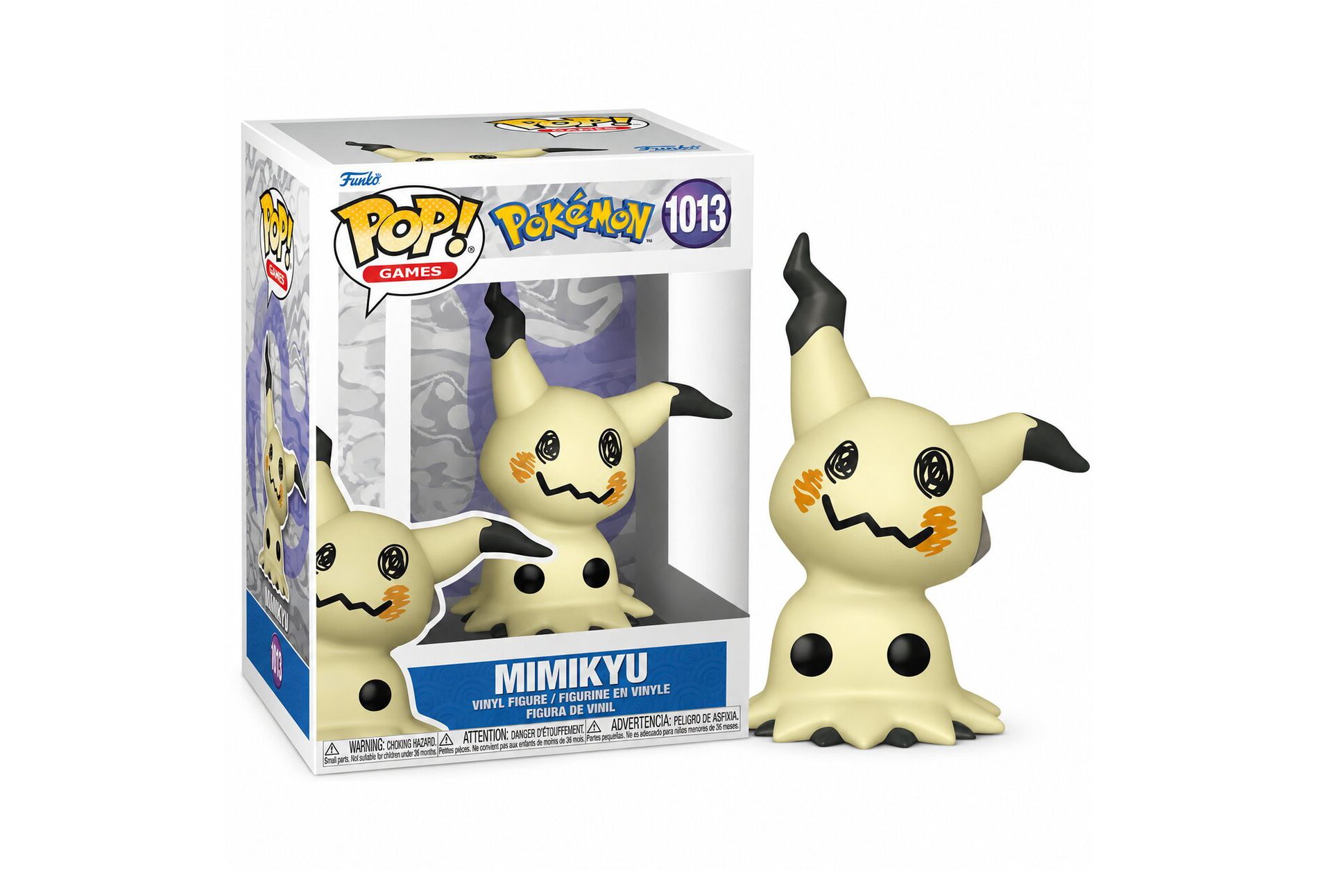 Funko Pop! Games: Pokemon - Mimikyu - Vinyl Figure #1013 #80287