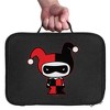 Batman Harley Quinn Cute Chibi Character Insulated Soft Sided Lunch Box - 3 of 4