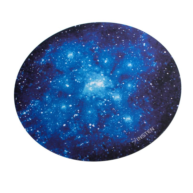 Insten Round Galaxy Mouse Pad, Anti-Slip & Smooth Mousepad Mat for Wired/Wireless Gaming Computer Mouse, 3 of 10