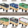 Costway 10-in-1 Combo Game Table Set, Multi Game Table for Home, Game Room - 3 of 4