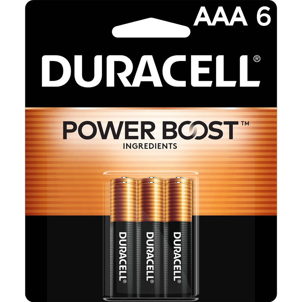 Photos - Battery Duracell Coppertop AAA  - 6pk Alkaline Battery 