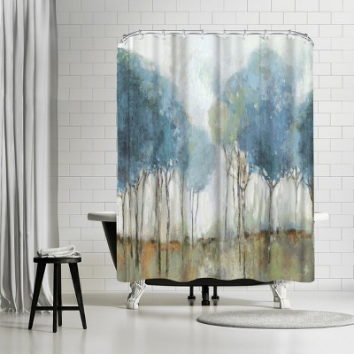 Americanflat Misty Meadow Ii by Pi Creative Art 71" x 74" Shower Curtain