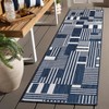 Beach House BHS402 UV & Stain Resistant Non-Shedding Power Loomed Indoor/Outdoor Rugs - Safavieh - 2 of 4