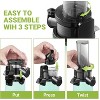 Compact Mini Juicer Machines,High Juice Yield, Small Cold Press Juicer Fit for Travel/Picnic/Office, Mint Green - 3 of 4