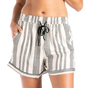 Hello Mello Women’s Beauty Sleep Satin Pajama Shorts - 1 of 4