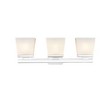 Astor 3-Bulb Glass Vanity Light Fixture - Modern Design for Bathroom, Dimmable, Damp Rated - 3 of 4