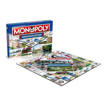 Top Trumps Monopoly Greenwich Edition Family Board Game | 2-6 Players
