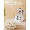 GROWNSY Baby Instant Warmer with LCD Display and Timer, Glass Water Boiler with Accurate Temperature Control for Formula, Coffee and Tea, 1.3L - 2 of 4
