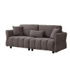 CAVINAS Couches for Living Room 80" Cloud Sofa Premium Chenille Fabric Upholstered 3-seat Sofa Couch with Pillows - 2 of 4