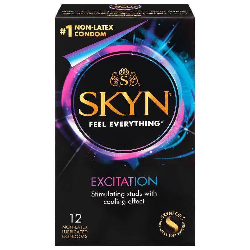 SKYN Excitation Condoms - 12ct, 1 of 7