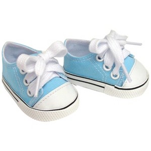 Sophia's Canvas Sneakers with Laces for 18" Dolls - 1 of 1