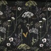 7 Piece Black Floral Comforter Set Queen, Dandelion Botanical Bedding, Soft Microfiber Bed in a Bag with Sheets - 4 of 4
