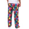 Mighty Morphin Power Rangers Pajama Pants Men's Helmet Grid Lounge Bottoms - 4 of 4