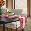 72"x14" Table Runner Scallop Edge - Threshold™ - 2 of 3