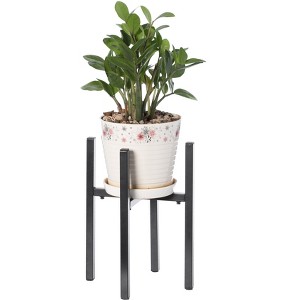 Gardenised Adjustable Metal Plant Holder, Flower Pot Stand Expands from 9.5- 14.5 Inches - 1 of 4