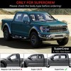 Whizmax Running Boards 6.5 Inches with Two Stairs Design Compatible with 2015-2024 Ford F-150 SuperCrew Cab (4 Full-Size Doors), Bolt-on Side Steps - 3 of 4