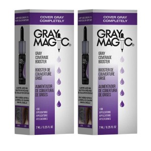 Ardell Gray Magic Gray Coverage Booster - Color Additive Insurance (0.25 Oz) | Help hair color penetrate deeper into cortex - (PACK OF 2) - 1 of 2