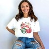 Simply Sage Market Women's Christmas Ornaments Short Sleeve Garment Dyed Graphic Tee - 2 of 3