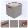 REGALWOVEN Cotton Collapsible Sturdy Rope Handle Open Storage Bins 11x11x11in 3 Pcs - 2 of 4