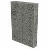 vidaXL Gabion Wall with Covers Galvanized Steel 39.4"x7.87"x59" - 2 of 4