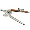 Charles Leonard Ball Bearing Compass with Golf Pencil, Safety Point, 12 Per Pack, 2 Packs - 3 of 4