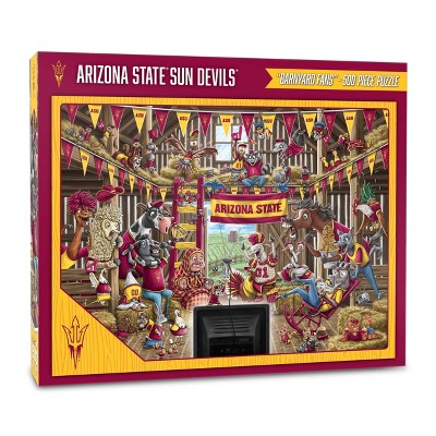 NCAA Arizona State Sun Devils Barnyard Fans 500pc Puzzle