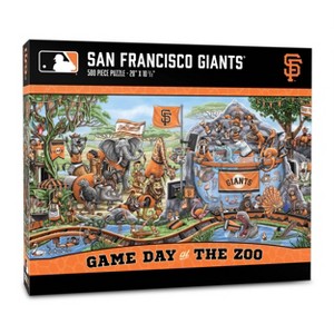 MLB San Francisco Giants Game Day at the Zoo Jigsaw Puzzle - 500pc - 1 of 3