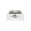 Hunter Fans 11.5" Hartland Ceiling Light Matte Silver Finish - 3 of 3