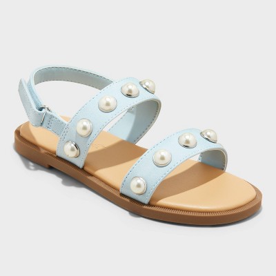 Toddler Selene Pearl Sandals - Cat & Jack™