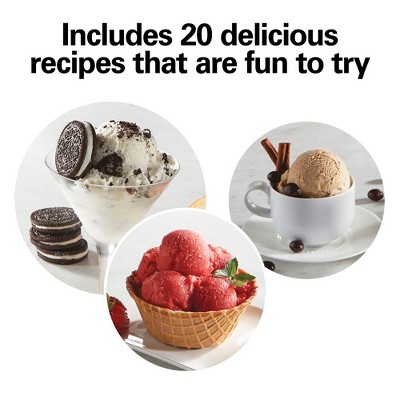 Hamilton Beach 4 Quart White Automatic Ice Cream Maker
