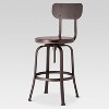 Dakota Adjustable Wood Seat Barstool  - Threshold™ - image 3 of 4