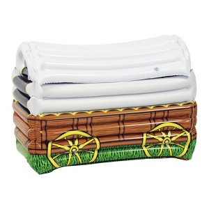 Beistle Inflatable Chuck Wagon Cooler, 24"W x 17"H, (1/Pkg) Multicolored - 1 of 4