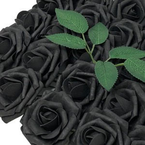 Wrapables Artificial Rose Flower, Real Touch Flowers for DIY Wedding Bouquets and Centerpieces - 1 of 4