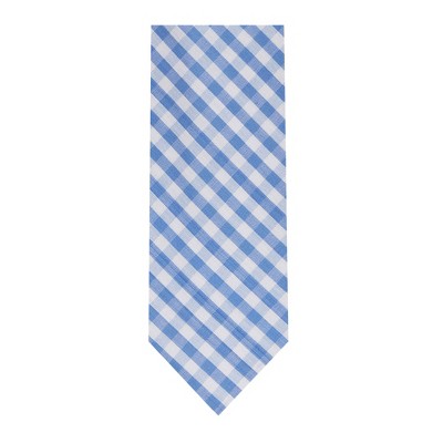 Jacob Alexander Boys'' Gingham Check Necktie ' Prep Length - image 4