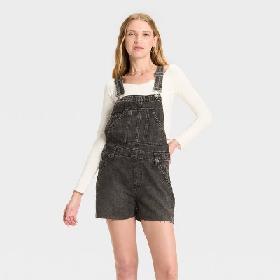 Women's Denim Shortalls - Wild Fable™