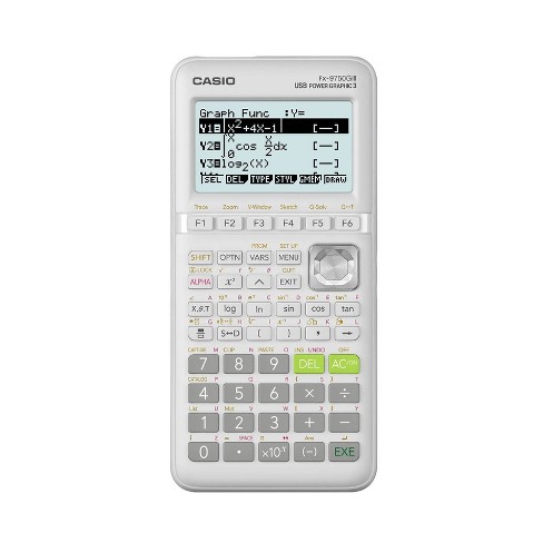 Casio FX-9750GIII Graphing Calculator - White