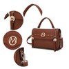 MKF Collection Sabrina Women's Vegan Leather Shoulder satchel Handbag by Mia K - 4 of 4