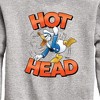 Boys' - Disney - Hot Head Donald Duck Graphic Long Sleeve Fleece Sweatshirt - 2 of 4