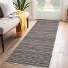 TackView Rug Washable Runner Rugs Modern Stripes Area Rug for Entryway Hallway Bedroom Bedside Non Slip Stain Resistant - 4 of 4