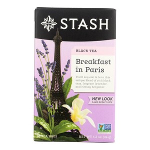 Stash Tea Black Breakfast In Paris Tea - Case of 6/18 Bags - 1 of 4