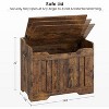 25/30/40 Inch Wooden Toy Chest for Kids, Large Storage Bench with Safety Hinge, Toy Box for Boys and Girls, Entryway, Living Room, Bedroom, Playroom - 2 of 4