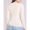 Women's V-Neck Side-Ruched Maternity Long Sleeve Tee | Motherhood Maternity - 2 of 4