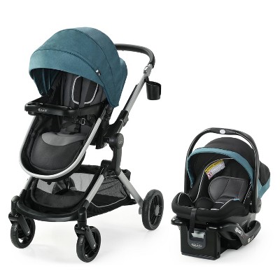 Photo 1 of Graco Modes Nest Travel System | Includes Baby Stroller with Height Adjustable Reversible Seat, Bassinet Mode, Lightweight Aluminum Frame and SnugRide 35 Lite Elite Infant Car Seat, Bayfield