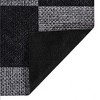 6' x 8' Sisal Outdoor Rug Black/Gray - Foss Floors: Fade & Water Resistant, Machine Made Polyester - 3 of 4