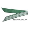 Unique Bargains Women's Print Design Scarf Headband Green 1 Pc - 4 of 4